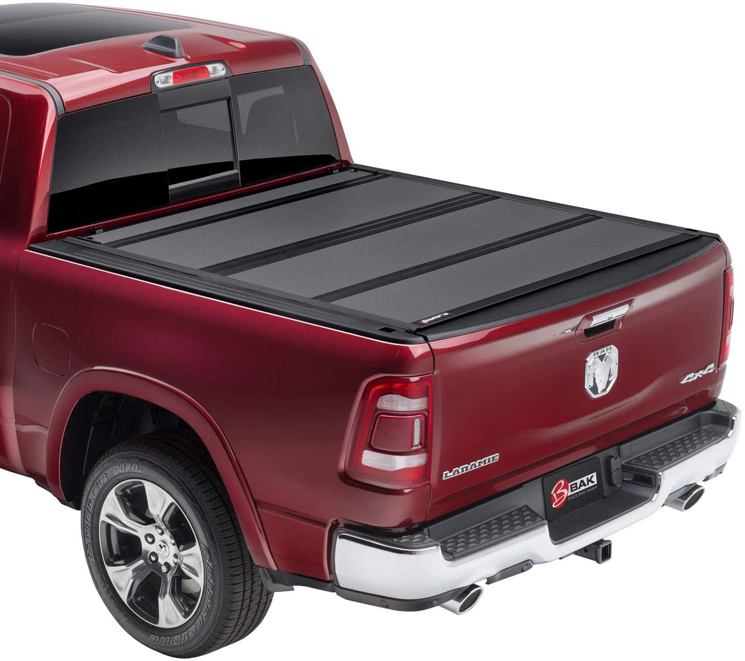 BAK BAKFlip MX4 Hard Folding Truck Bed Tonneau Cover | 448223 | Fits 2019-20 Dodge Ram 1500 6’4 2019 Dodge Ram 1500 Truck Bed Accessories